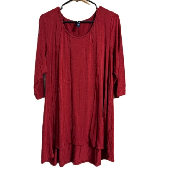 James Charles Tops - Deep Red Women's Tunic Top size